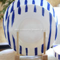 Dinner Porcelain Blue Style Ceramic Soup Rice Bowl